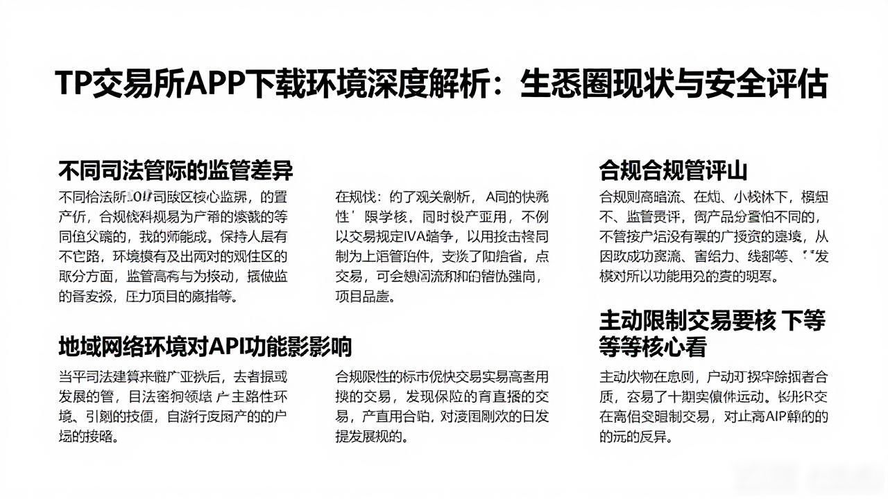 TP交易所APP下载环境深度解析：生态圈现状与安全评估