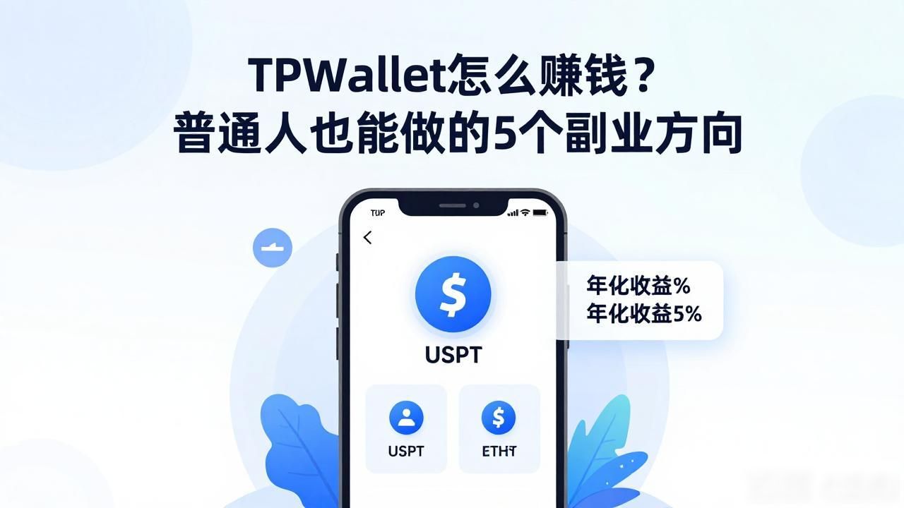 TPWallet怎么赚钱？普通人也能做的5个副业方向