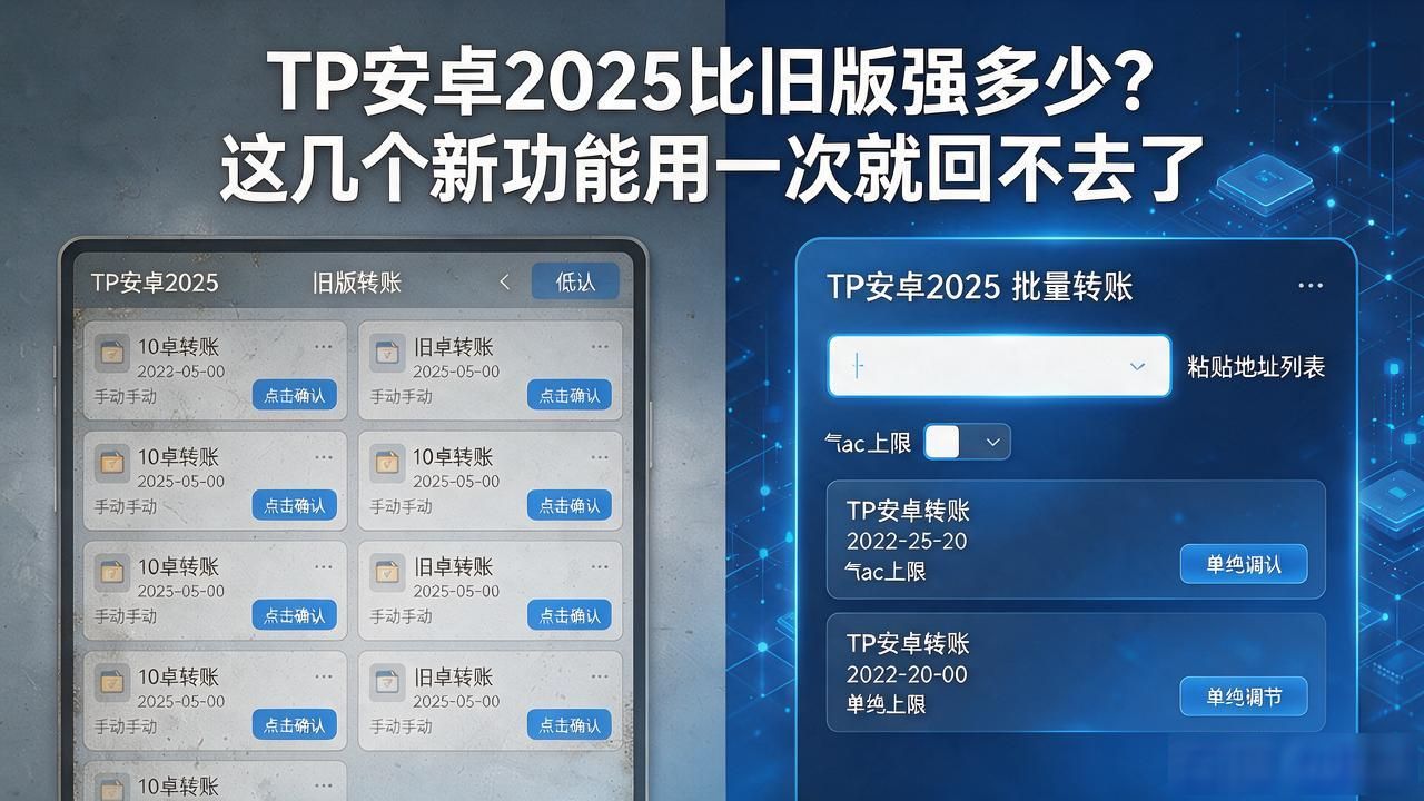 TP安卓2025比旧版强多少？这几个新功能用一次就回不去了