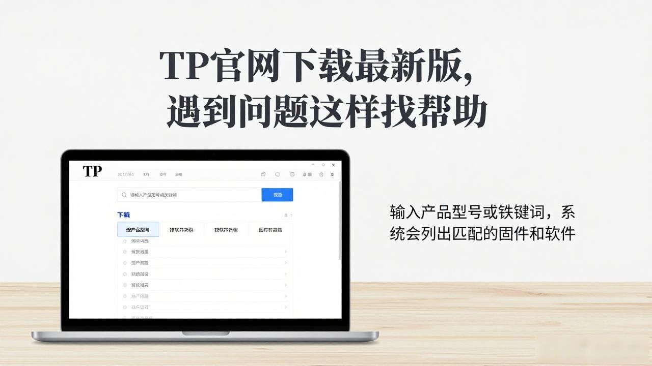 TP官网下载最新版，遇到问题这样找帮助