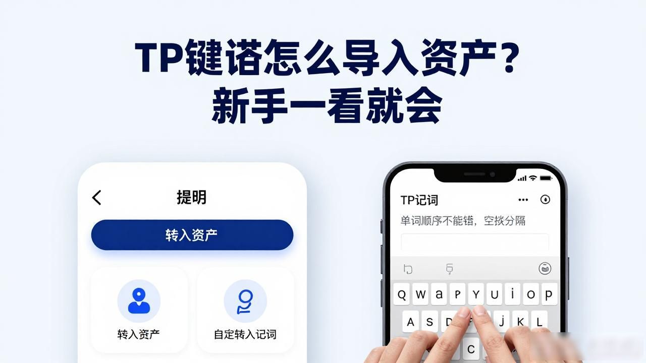TP钱包怎么导入资产？新手一看就会