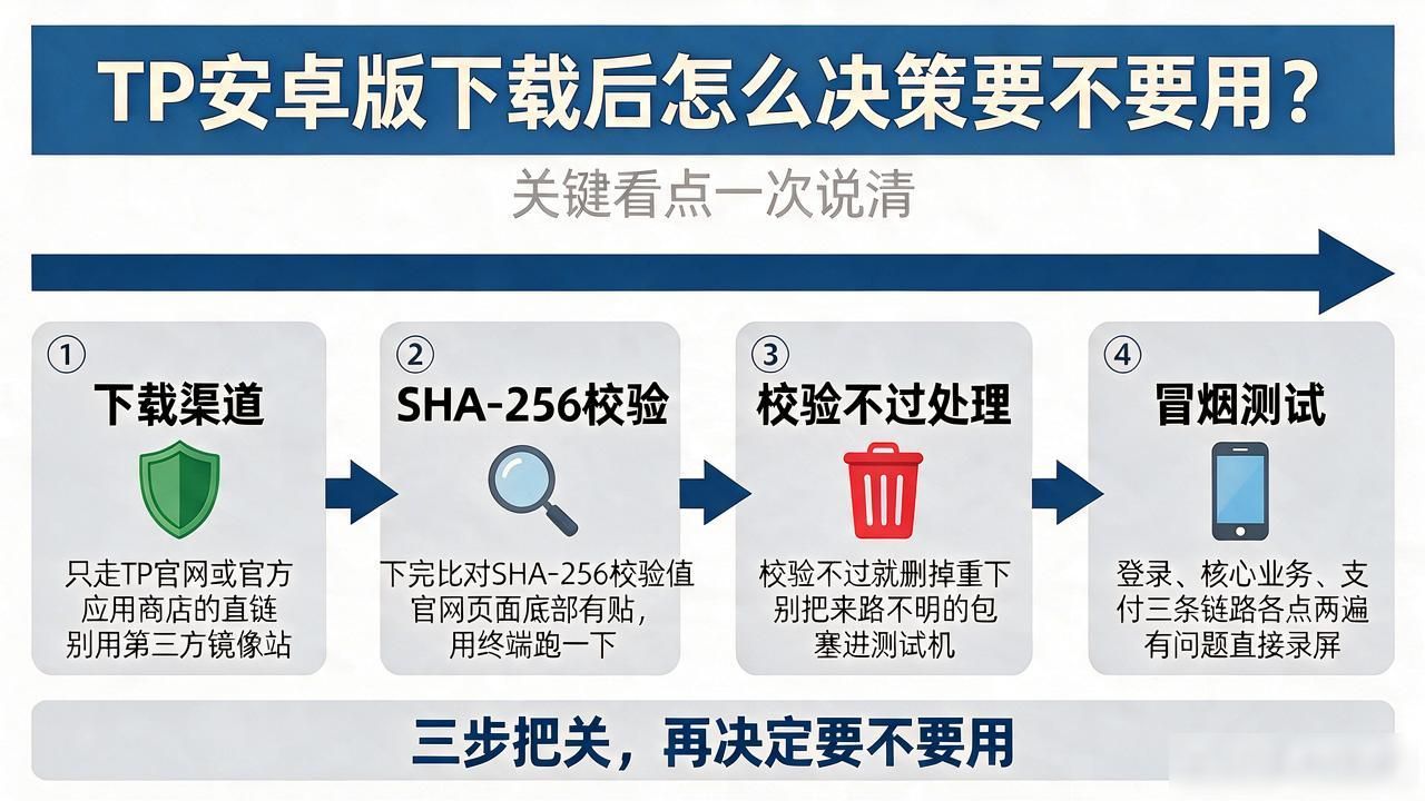 如何利用TP官方安卓最新版本下载进行分析与决策?_TP安卓最新版验证流程_下载校验SHA256