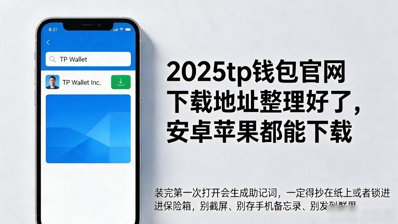 2025tp钱包官网下载_TP Wallet iOS App Store官方安装指南_TP钱包官网安卓APK下载入口