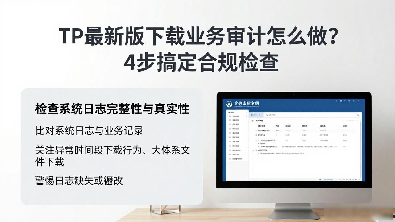 TP最新版下载业务审计怎么做？4步搞定合规检查