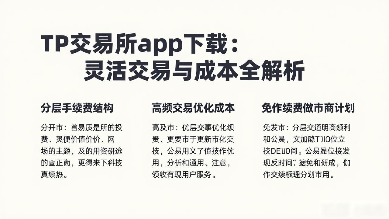 TP交易所app下载的灵活交易与市场成本_TP交易所的成本结构_TP交易所的交易灵活性