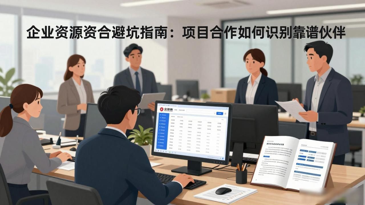 企业资源整合避坑指南：项目合作如何识别靠谱伙伴