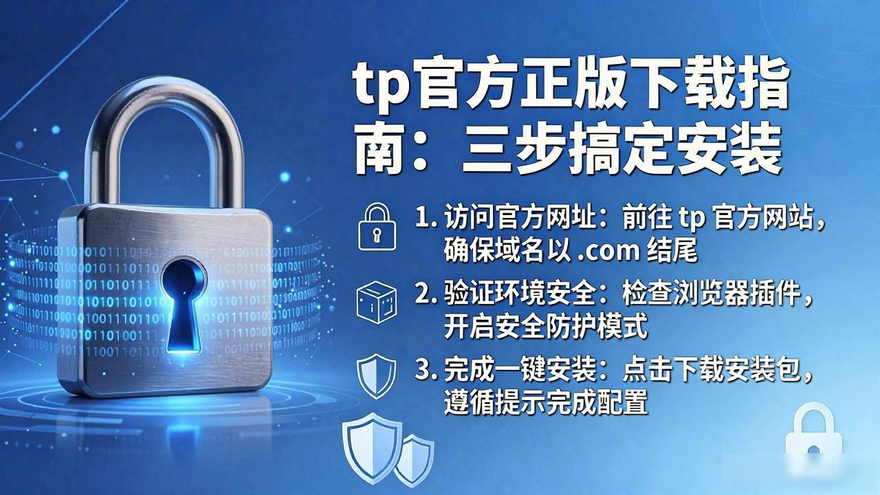 tp官方正版下载指南：三步搞定安装