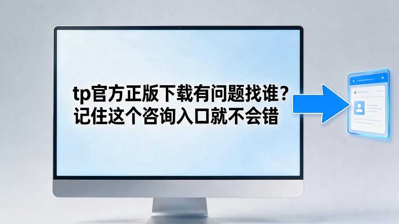 tp官方正版下载有问题找谁？记住这个咨询入口就不会错