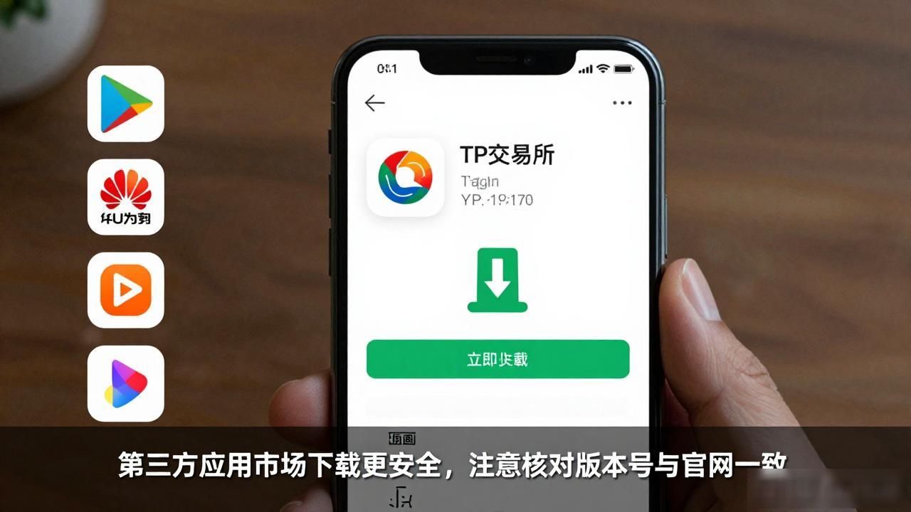 第三方应用市场下载交易所app注意事项_下载交易所app最稳妥方式_如何利用TP交易所app下载的多样组合