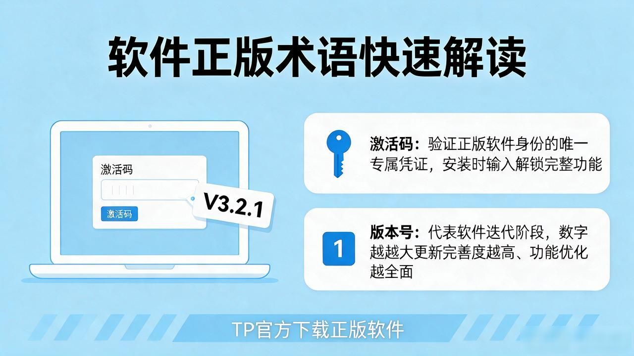 TP官方下载正版软件下载常用术语解释_下载TP软件术语解释_正版授权激活码版本号