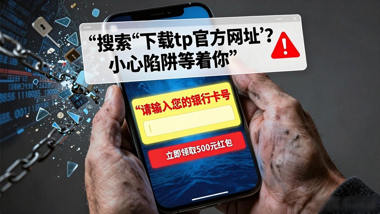 搜索"下载tp官方网址"？小心陷阱等着你