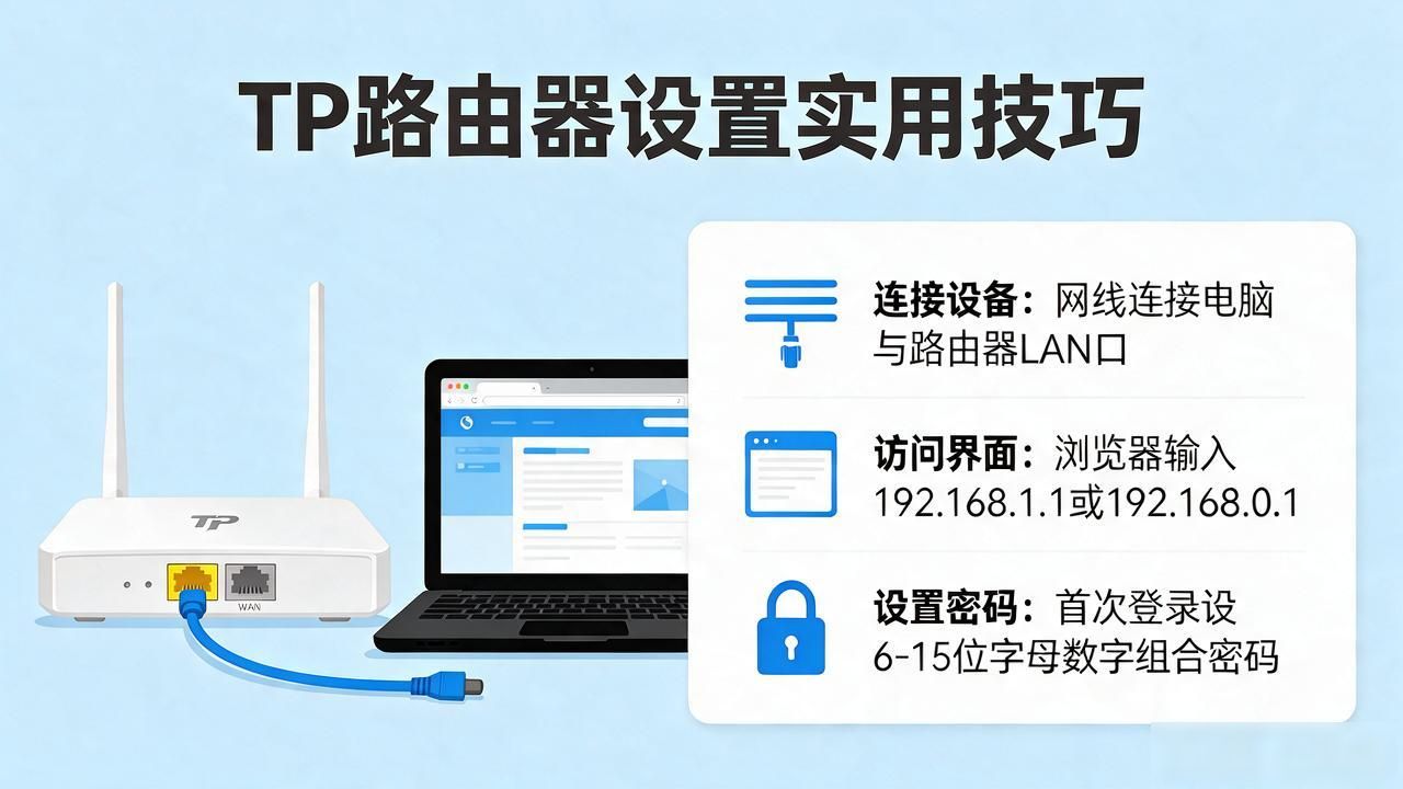 TP路由器下载完不会用？4个实用技巧帮你搞定