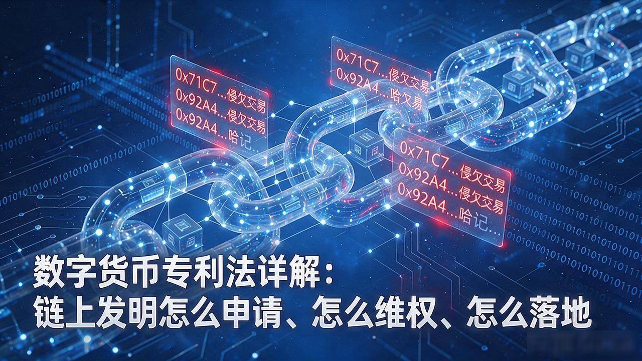 数字货币专利法详解：链上发明怎么申请、怎么维权、怎么落地