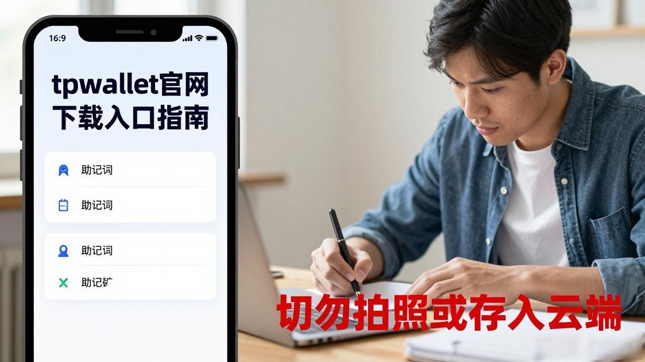3. 从官网下载tpwallet,开启你的数字资产新世界_数字资产官方下载渠道_助记词安全保管方法