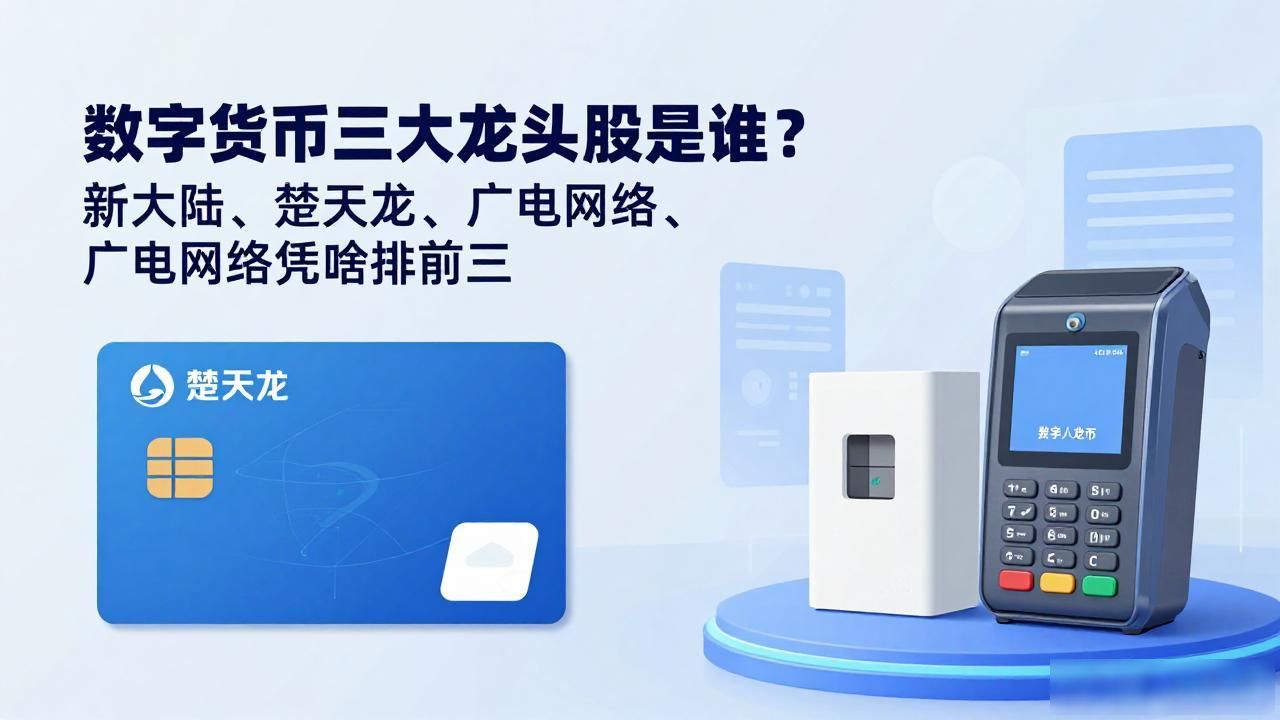 数字货币概念板块 新大陆 楚天龙 广电网络_数字货币三大龙头股