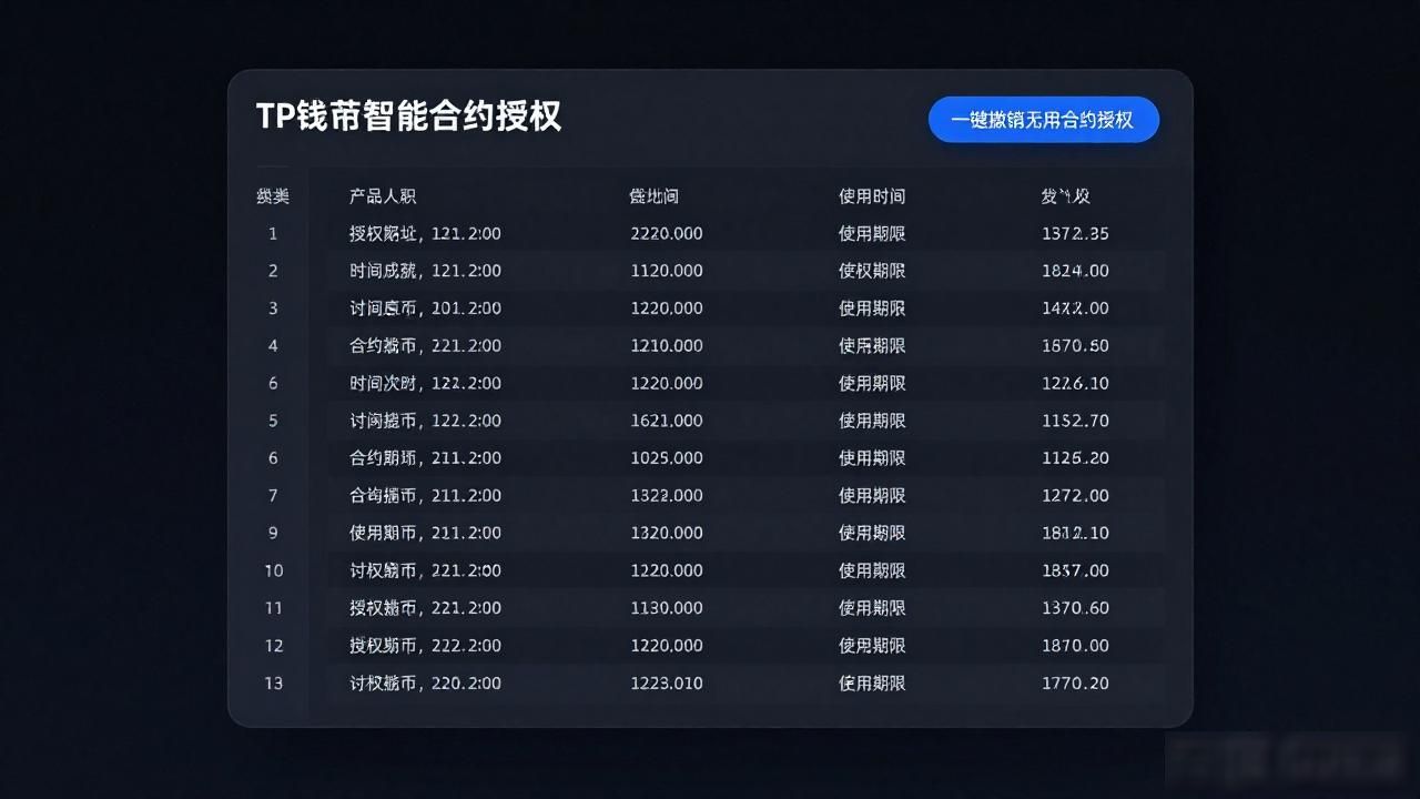 TP钱包代币授权管理技巧_tp官方正版下载的智能合约功能，如何助力安全交易与资产管理？_TP钱包智能合约安全使用方法