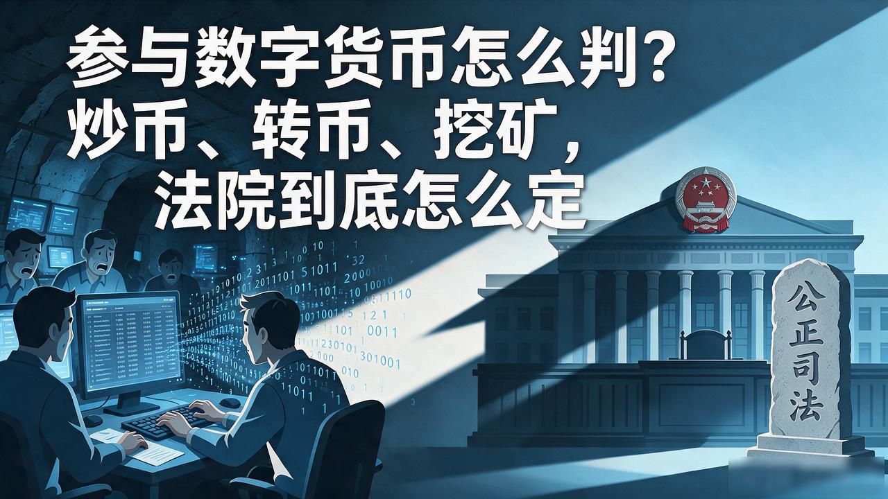 参与数字货币怎么判？炒币、转币、挖矿，法院到底怎么定