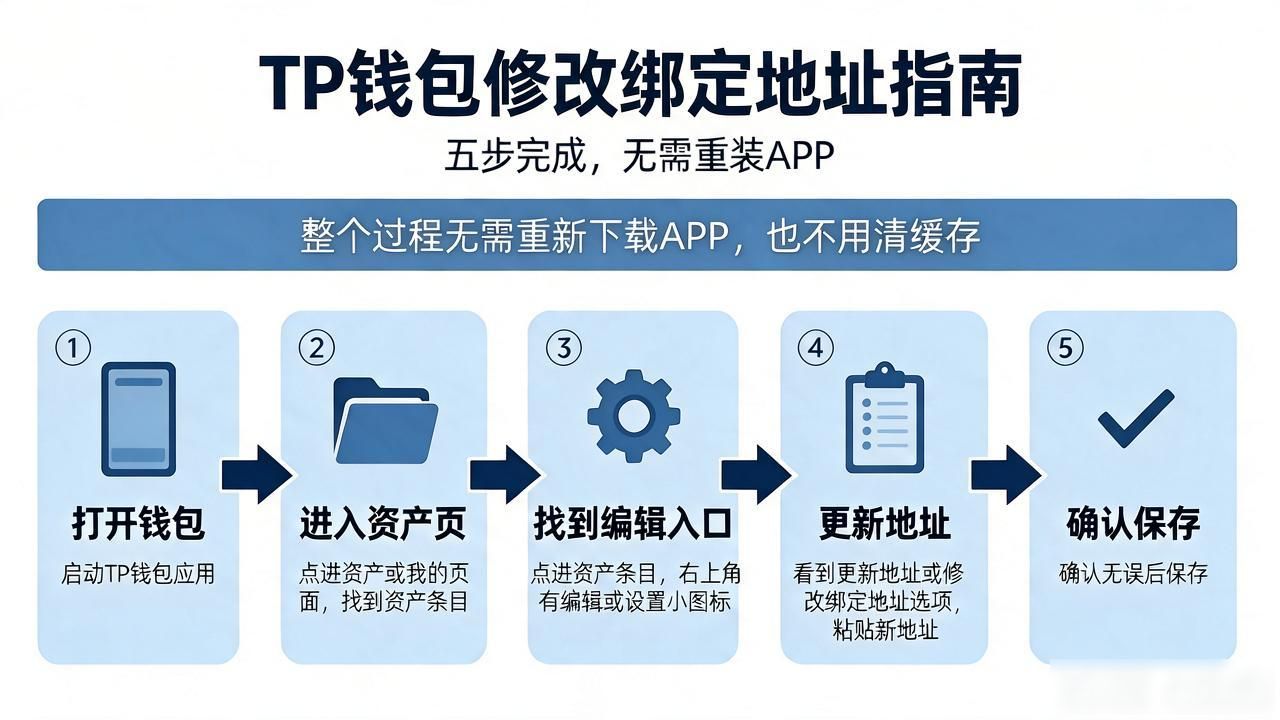 TP钱包更新资产地址步骤_TP钱包修改绑定地址教程_tp钱包更新地址