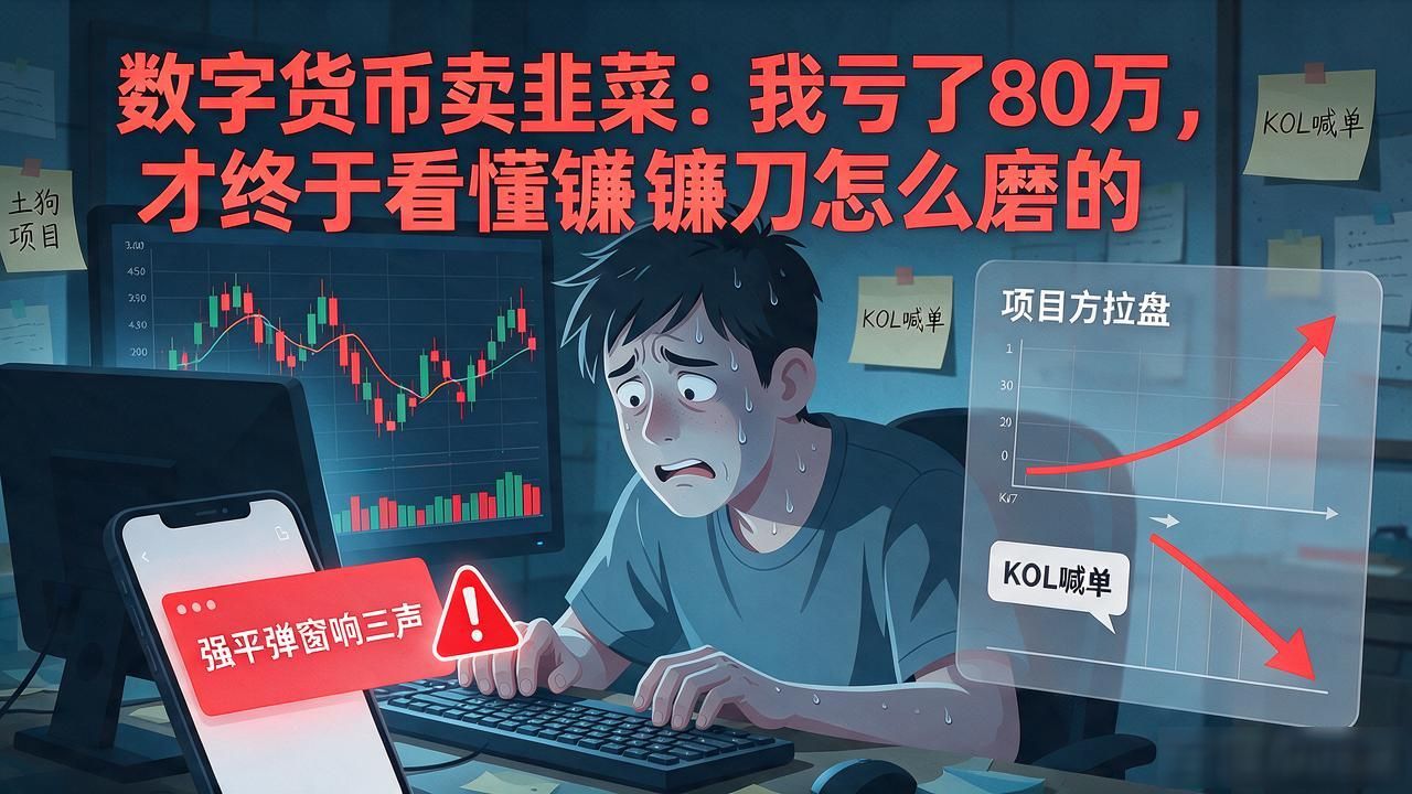 加密货币杠杆交易亏损原因_币圈韭菜被割套路解析_数字货币卖韭菜