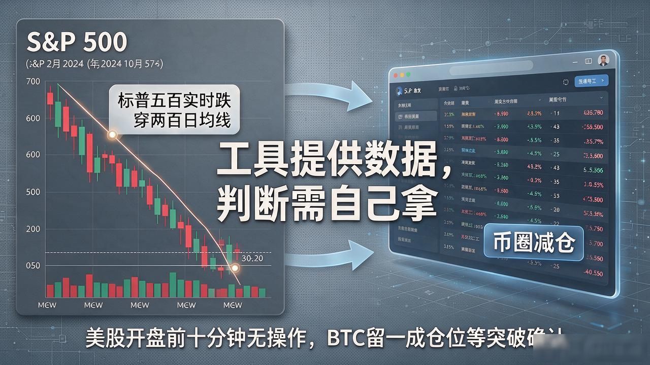 美股指数实时行情一刷新，做数字货币的人到底该盯什么信号