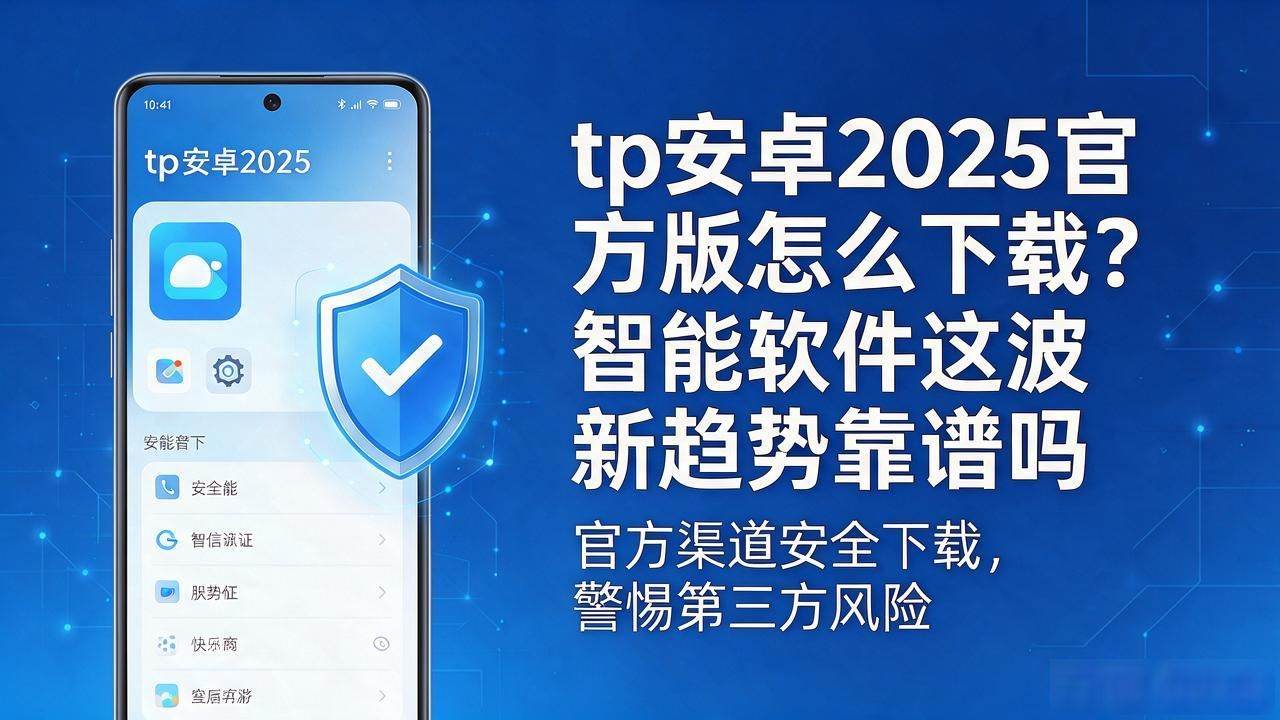 tp安卓2025官方版怎么下载？智能软件这波新趋势靠谱吗