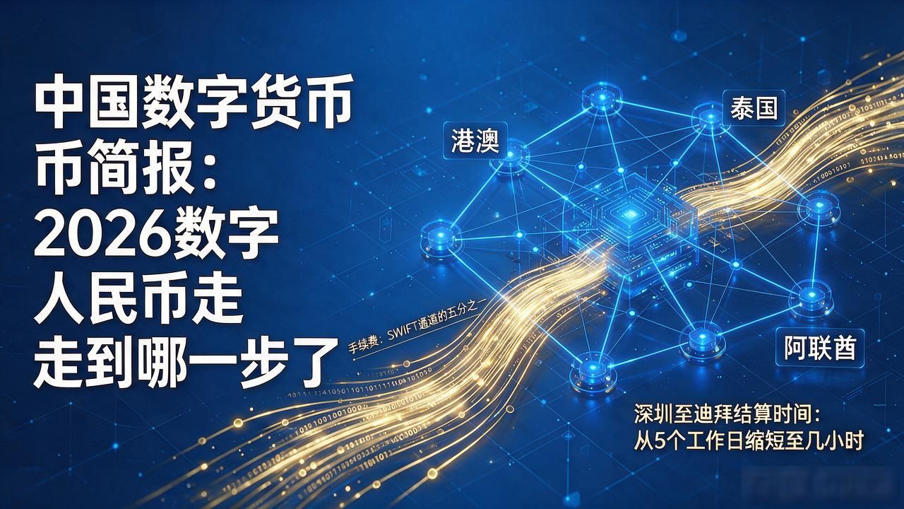 中国数字货币简报_e-CNY跨境支付测试实操阶段_数字人民币试点推广进展