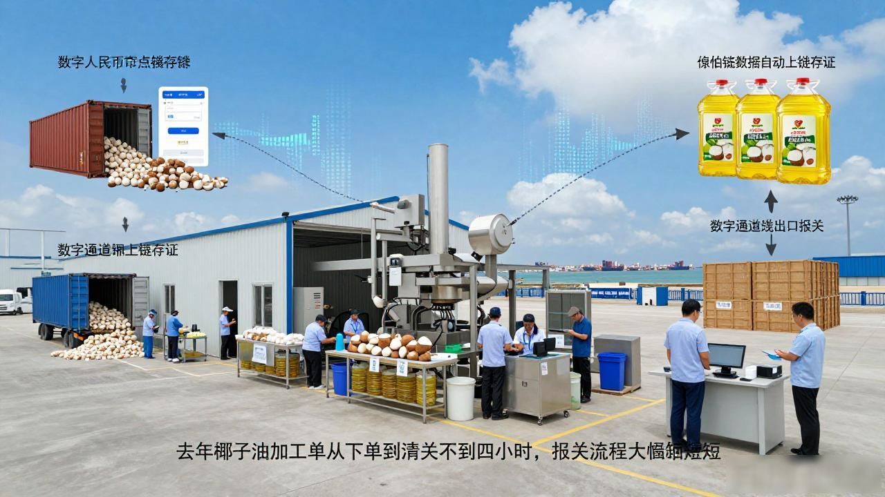 洋浦自贸港数字货币保税加工_数字货币洋浦_洋浦数字人民币跨境支付