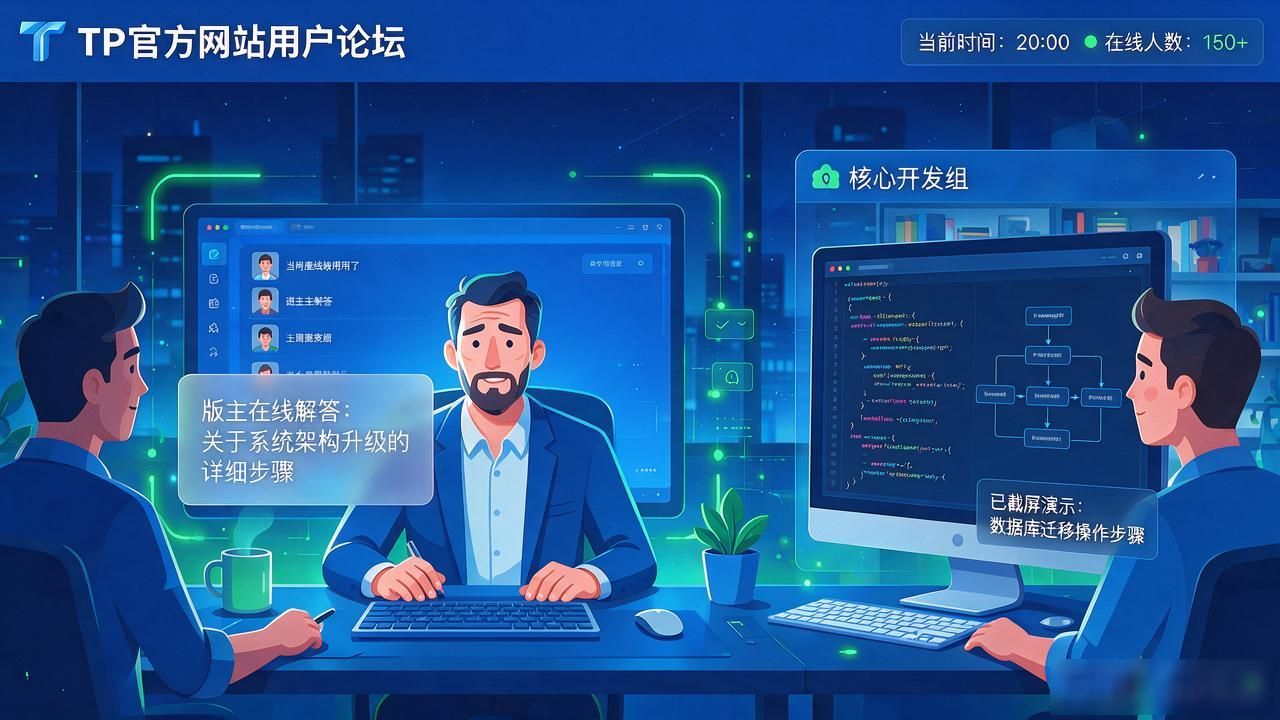 TP官方网站下载后，用户论坛里这些互动方式值得上手试试