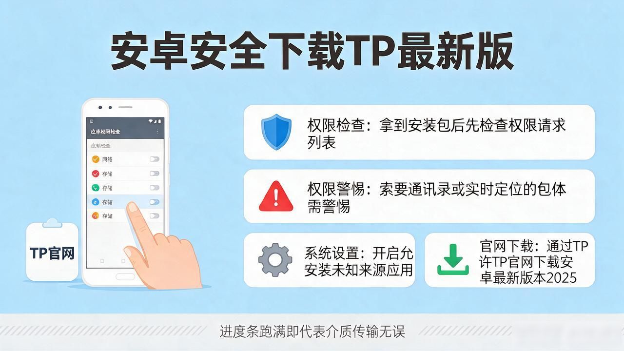安卓手机如何从TP官网下载最新版本？安全操作指南