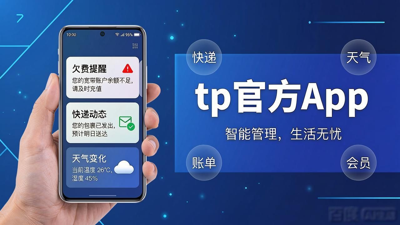 手机上的全能管家，tp官方App即刻下载