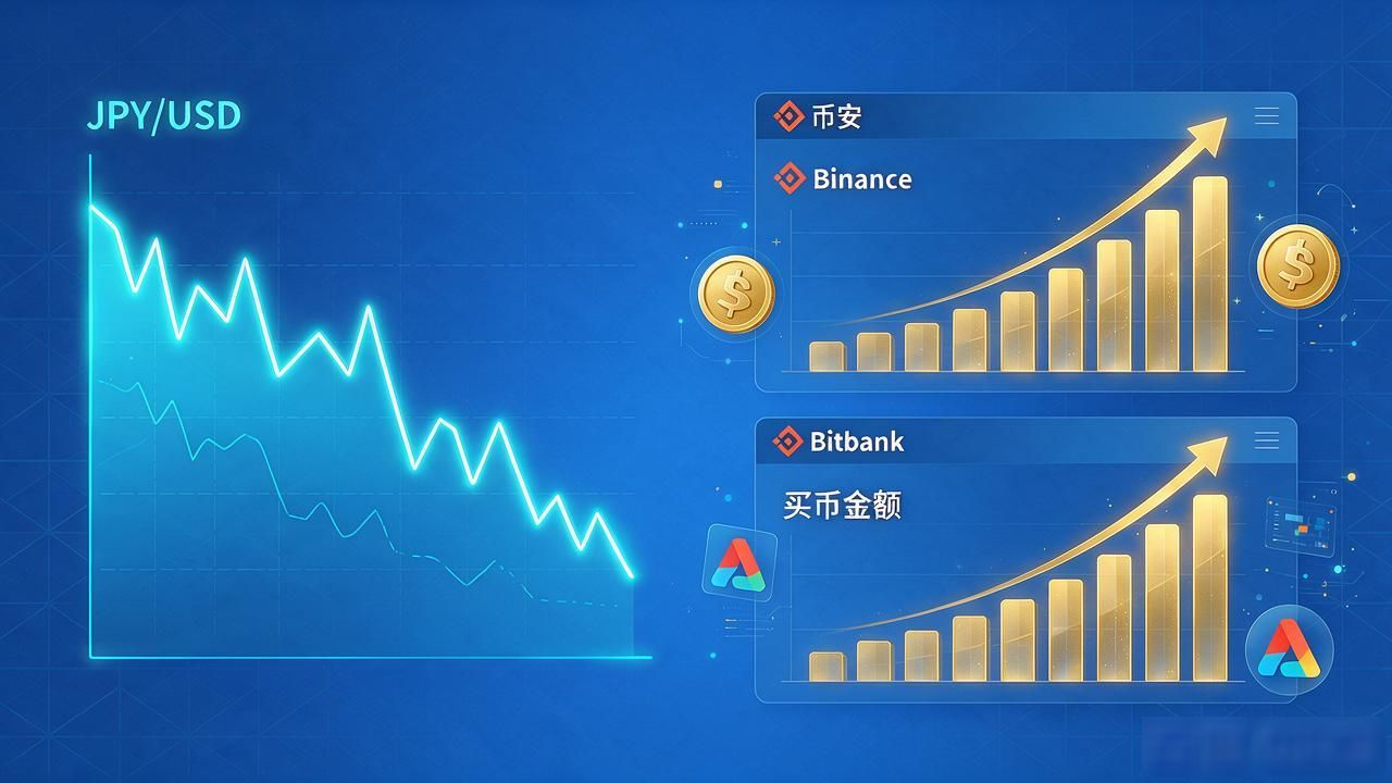 日元贬值对比特币以太坊影响_套息交易加密资产资金流向_数字货币日币最新消息