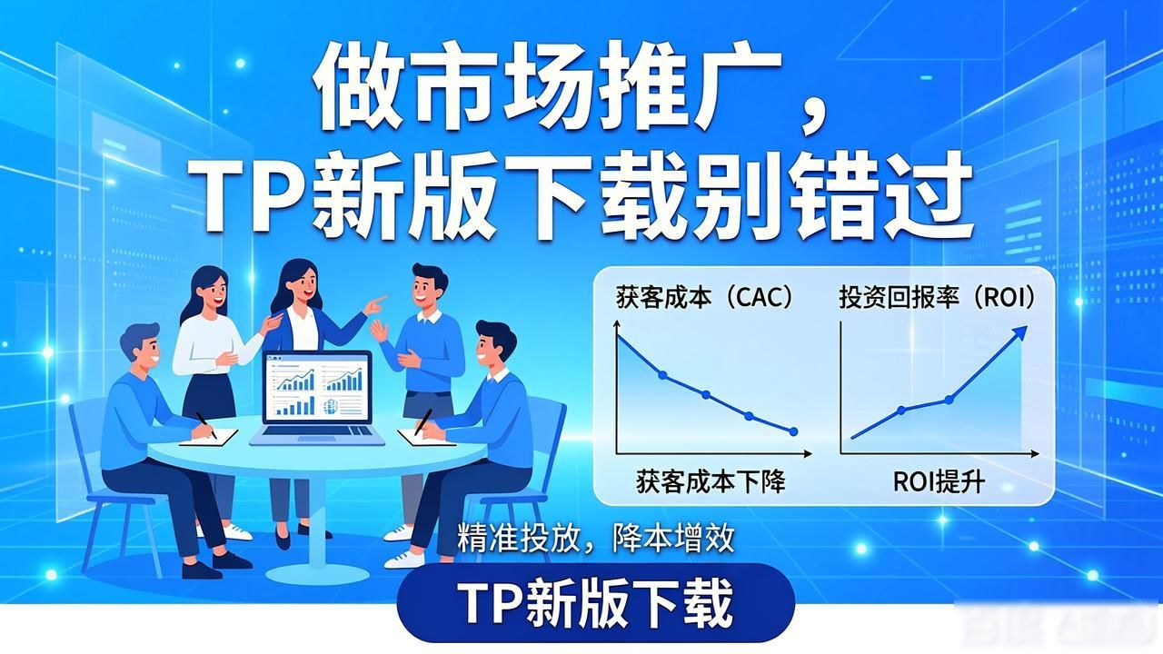 做市场推广，TP新版下载别错过