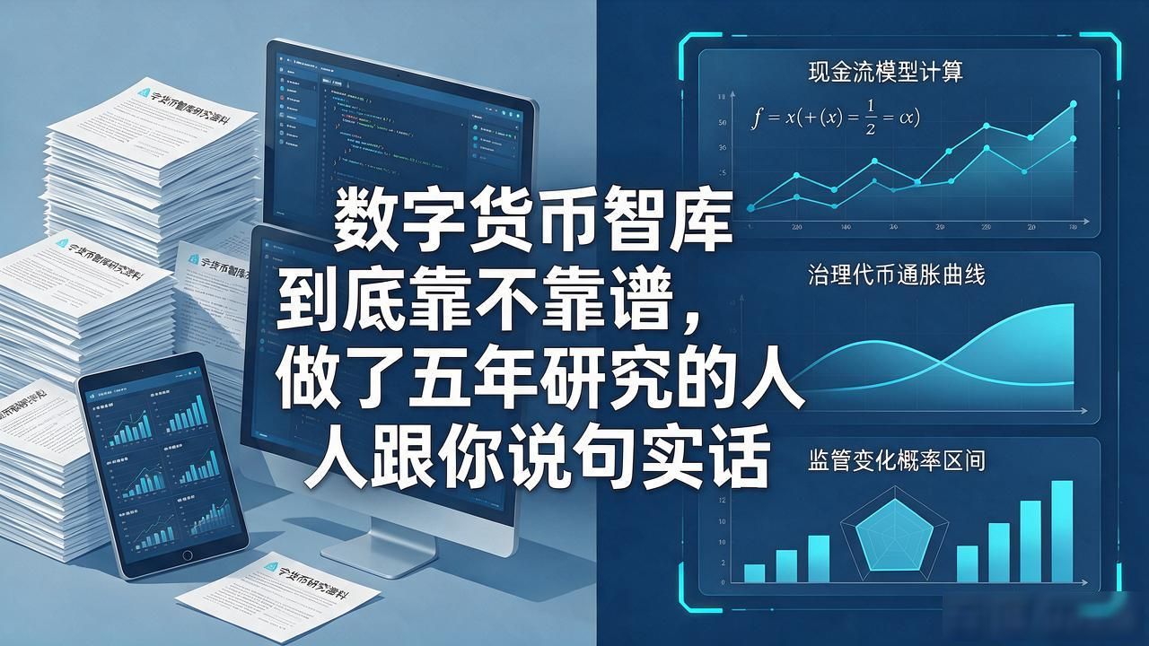 数字货币智库到底靠不靠谱，做了五年研究的人跟你说句实话