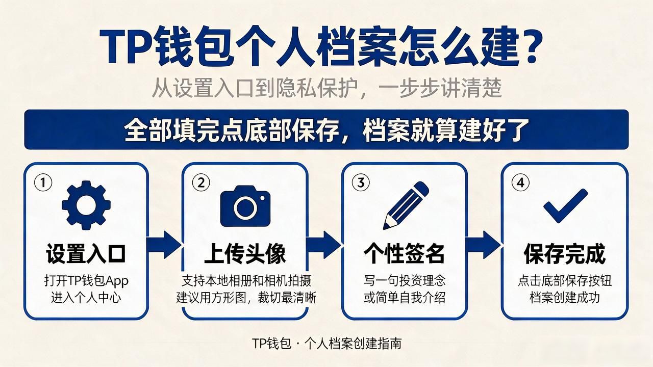 TP钱包个人档案怎么建？从设置入口到隐私保护，一步步讲清楚