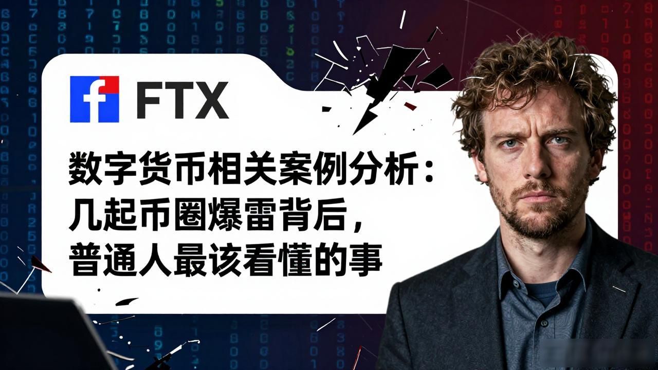 数字货币相关案例分析：几起币圈爆雷背后，普通人最该看懂的事