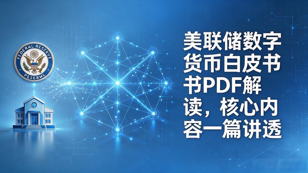 美联储数字货币白皮书PDF解读，核心内容一篇讲透