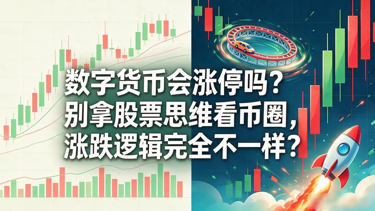 数字货币会涨停吗_数字货币为什么没有涨跌停限制_A股与币圈交易机制区别