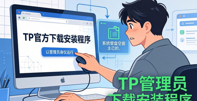 TP官方下载安装报错？三步解决异常问题