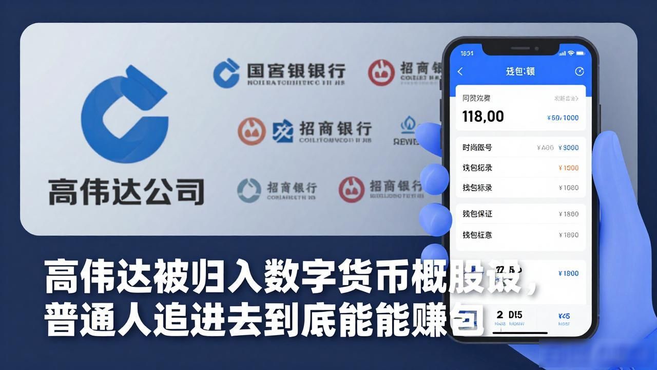 高伟达被归入数字货币概念股，普通人追进去到底能不能赚回来