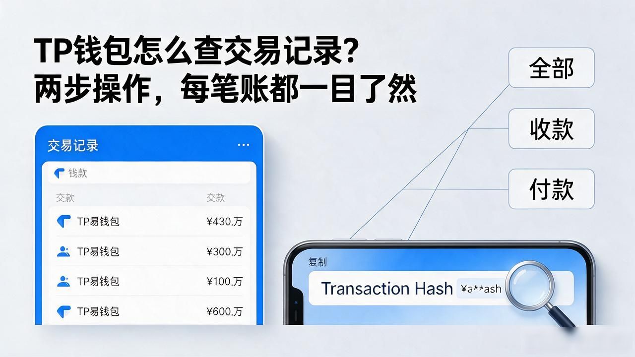 TP钱包怎么查交易记录？两步操作，每笔账都一目了然