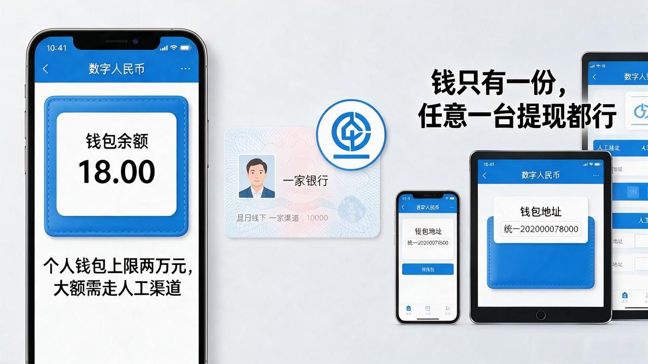 央行数字货币转到银行，钱包里的数字人民币怎么到银行卡