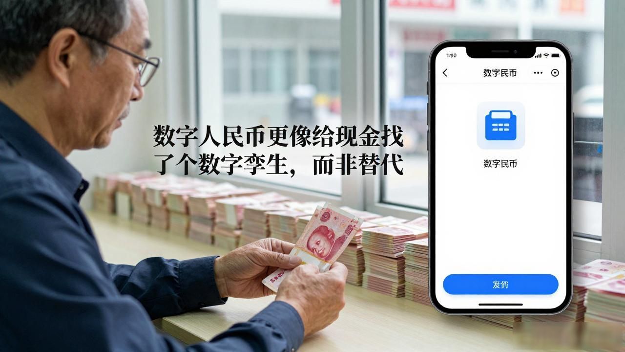 数字人民币跟支付宝到底有啥区别？咱口袋里的现金还能撑多久