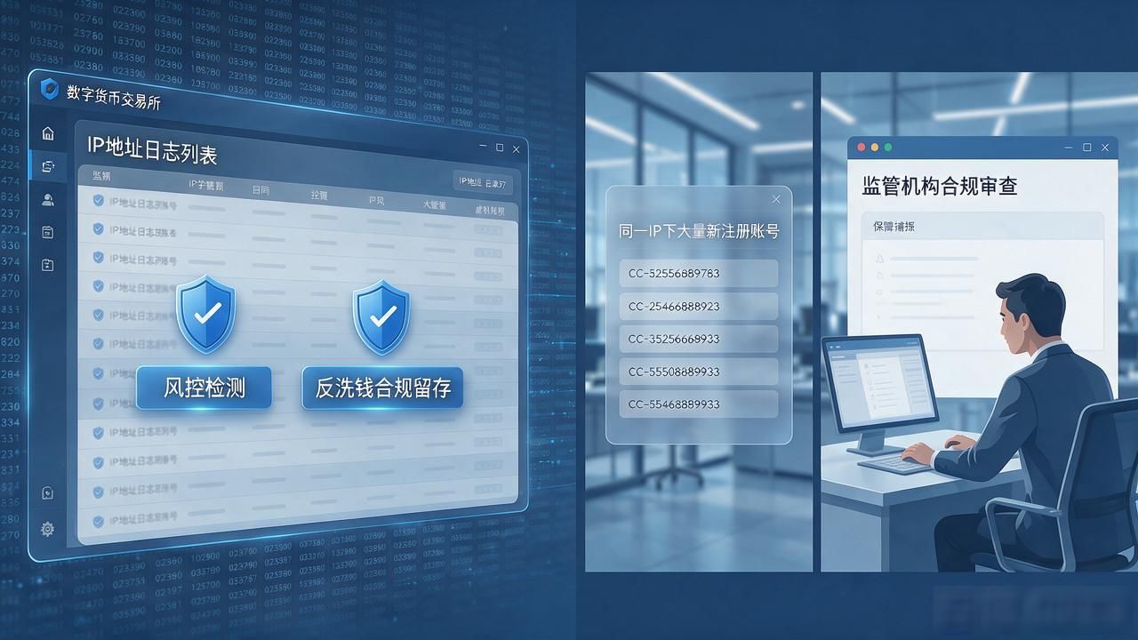 交易平台IP日志存储_数字货币交易所会记录ip吗_交易所记录IP地址