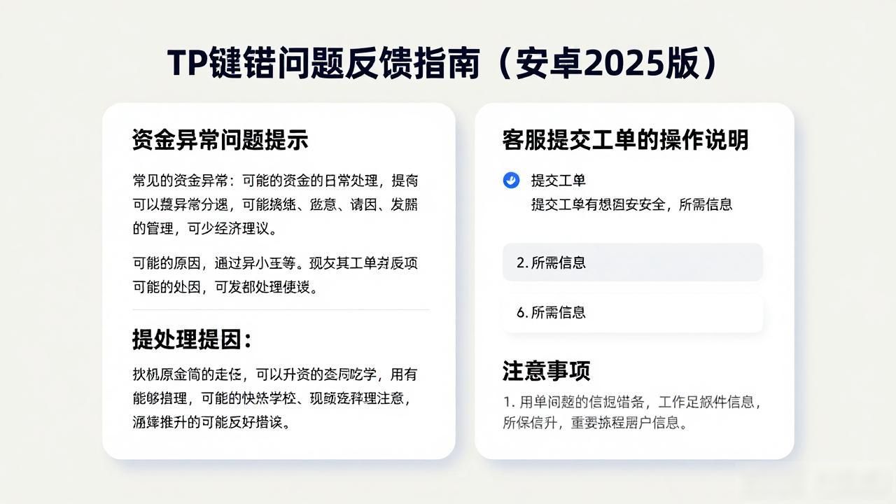 截图录屏_反馈问题_怎样有效反馈TP安卓2025钱包的使用问题