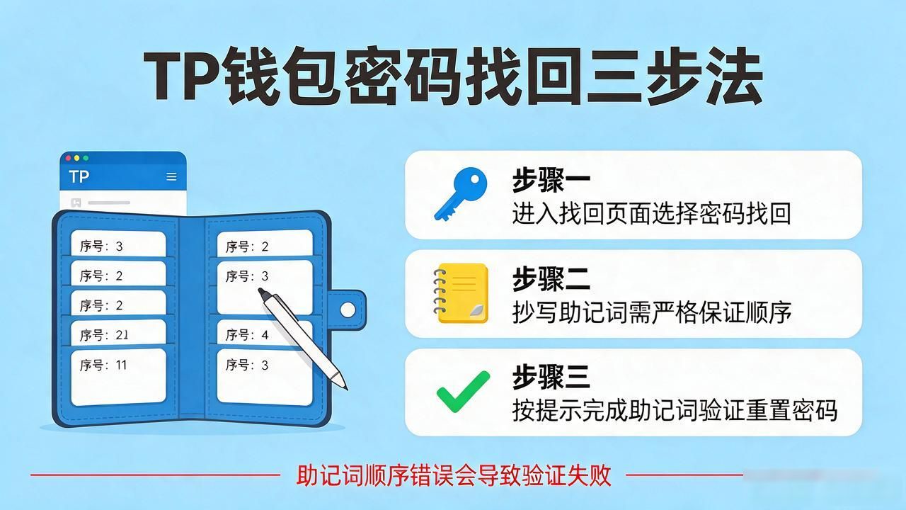 TP钱包助记词重置密码注意事项_TP钱包忘记密码用助记词找回方法_tp钱包支付密码忘记了怎么办