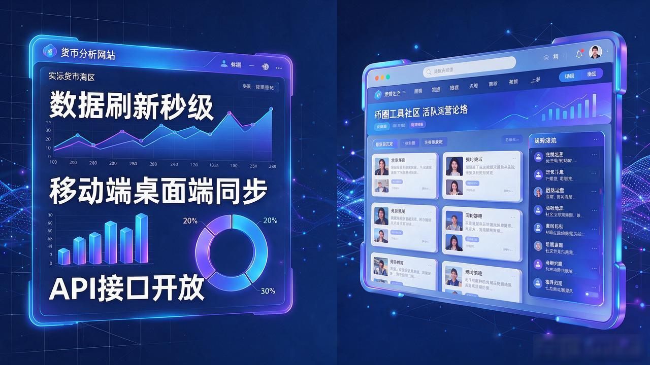 挑数字货币数据分析网站不头大，看数据做决策别再瞎逛